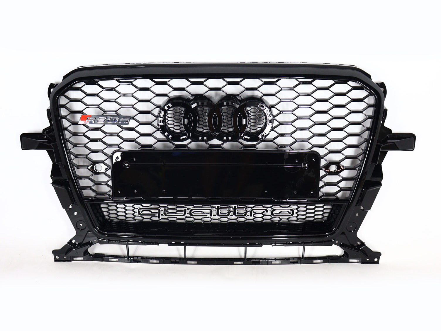 Audi Q5 LIFT 8R 2012-2015 Front Grill, Honeycomb Grill, RSQ5 Black Quattro Style